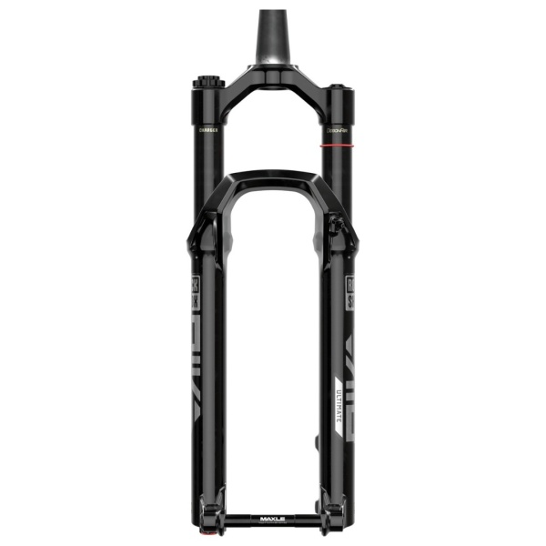 Furca RockShox Pike Ultimate RC2 MY25, 140 mm, 29 inch, offset 44 mm, steerer conic, tehnologie ButterCups, DebonAir+, Charger 3.1 RC2, Maxima Plush, etansari SKF, fender inclus, ax 15 x 110 mm, negru
