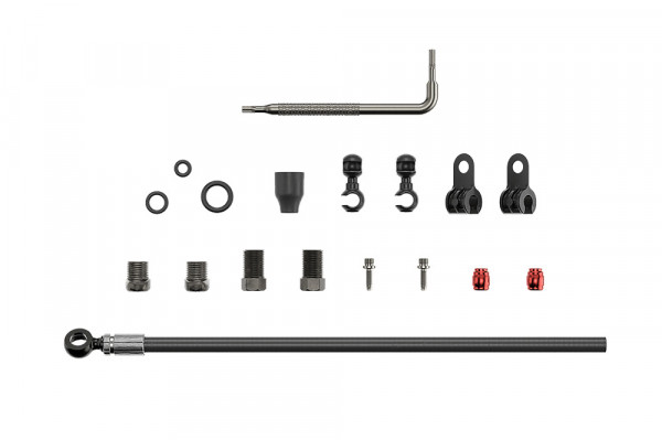 Kit cablu frana disc Sram black LEVEL,CODE, REDETAPHRD, S900, 2000MM, MTB/RO