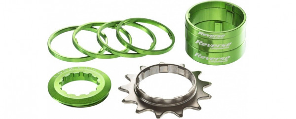 Kit single speed Reverse 13T verde