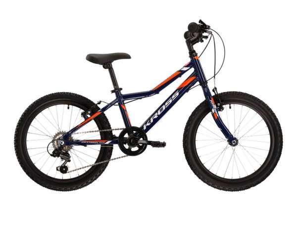 KROSS HEXAGON MINI 1.0 20" S ALBASTRU-ALB