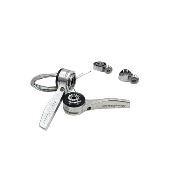 Manete schimbator, Sunrace SLR30 Road, fixare directa pe cadru (Braze On), 3(2) x6 vit, AM
