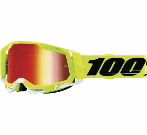 Ochelari RACECRAFT 2 Goggle Yellow - Mirror Red Lens
