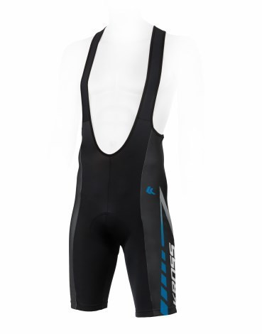 Pantaloni cu bretele Kross Black Edition black