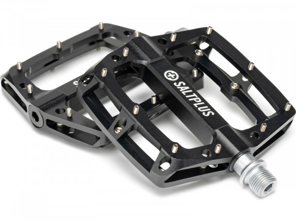 Pedale SaltPlus HQ CNC Pedale negru 9/16', cnc, alloy