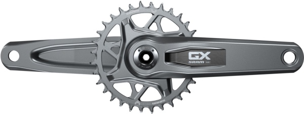 Pedalier SRAM GX Eagle T-Type, 32T, 1x12, 170 mm, Direct Mount, Dark Polar, fără ax/pedalier interior