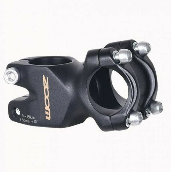 Pipa DH, Zoom D365-8, alu.3D forjat, 31,8mm, Rise 10', L50mm, H:41mm, neagra
