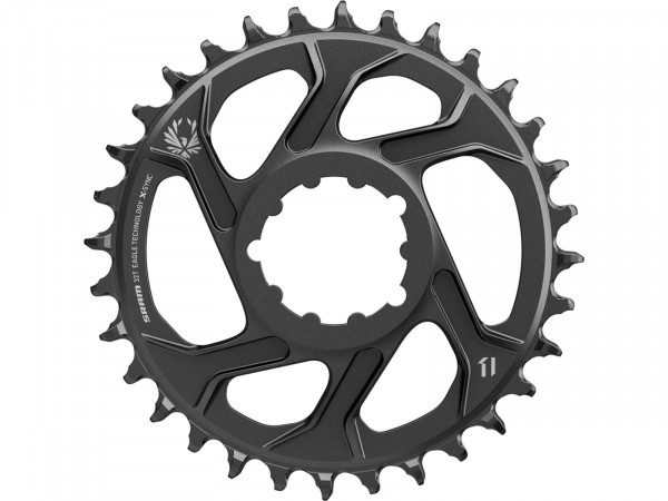 Placa pedalier X-SYNC 2 32T Direct Mount 6mm Offset Alum Eagle Black