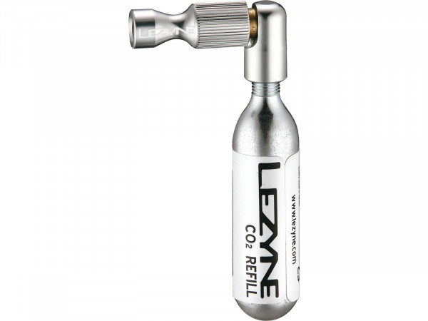 Pompa Lezyne CO2 Trigger Drive incl. 16g cartridge, argintiu