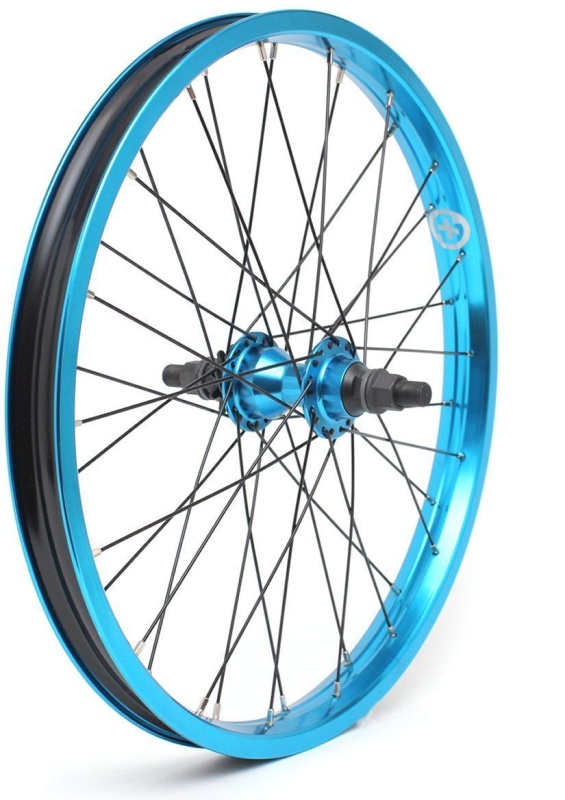 Roată BMX spate SaltBMX Everest, Cassette, Albastru – 20"