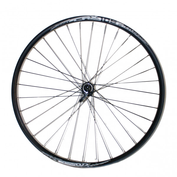 Roata CROSSER X6 32H 28" Fata QR Disc Center Lock butuc SHIMANO TX505 Negru