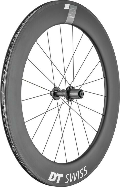 Roata Spate DT Swiss ARC1400 Dicut 80 28"/17mm CARBON, 130/5 mm QR STEEL, SHIMANO