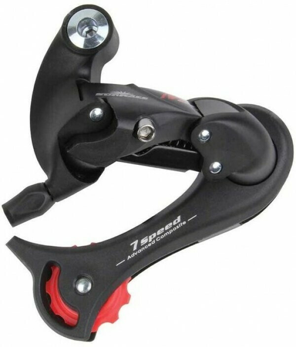 Schimbator spate Sunrace RDM37 SDB, brat scurt, 7pinioane, prindere pe cadru, AM