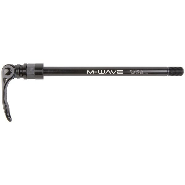 Thru Axle M-Wave "Syntace Type" M12x171mm, alu, OLD142mm & Boost (OLD148mm) negru