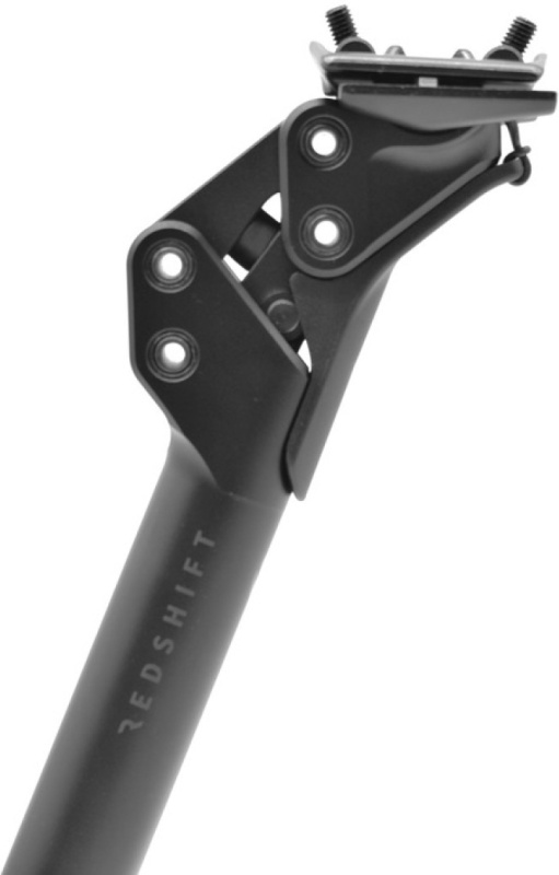 Tijă de șa Redshift ShockStop PRO Race, 350 mm, negru