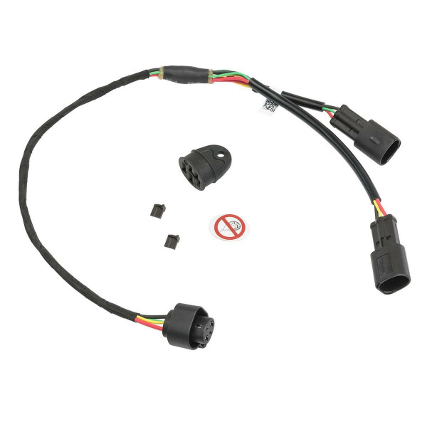 Adapter kit DualBat, 515/430 mm, incl. charging socket blanking plug kit and pin cover, when inserting two frame batteries. Please o rder cable seperately! Not upgradeable!