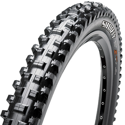 Anvelopa pliabil Maxxis Shorty WT 27.5"x2.40" TR DH 3C MaxxGrip 2x60