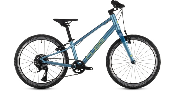 Bicicleta COPII, CUBE NUMOVE 200 Albastru/Lime - 20"