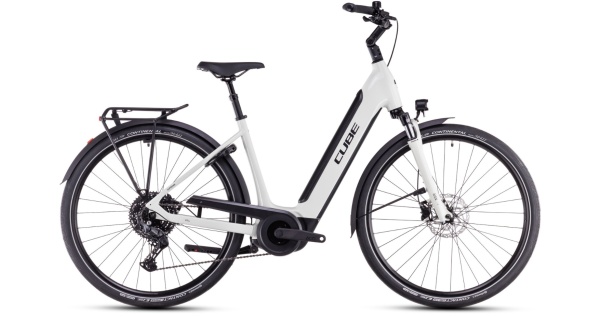 Bicicleta Electrica CUBE Supreme Hybrid ONE 500 Easy Entry, Desertstone BLACK, 2025 - 28"