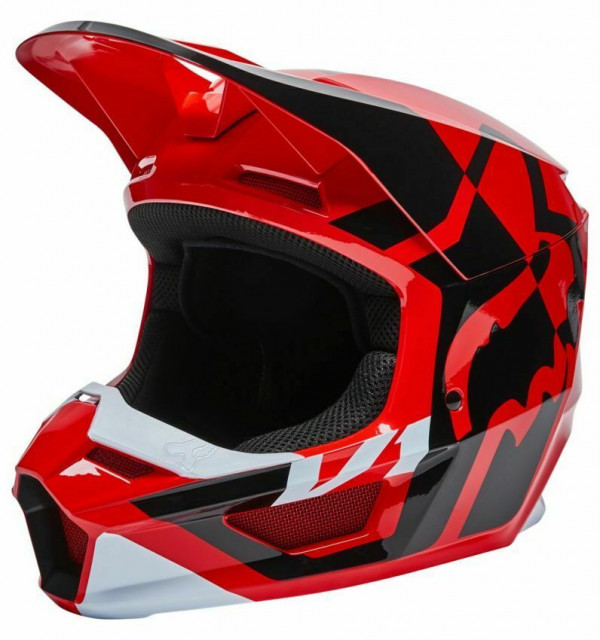 Casca Fox V1 Lux, ECE [Fluo Red]
