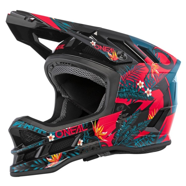 Casca O'Neal Blade Polyacrylite, Sistem inchidere Fidlock, Standard de Sigurata ASTM Certificat, MTB Rio Red