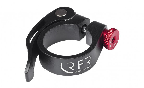 Colier tija sa RFR QR negru/rosu 34.9 mm