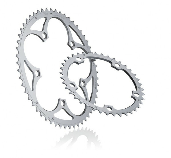 Foaie angrenaj Miche Supertype BCD 135CA inside 41T, argintiu 9/10V Campagnolo