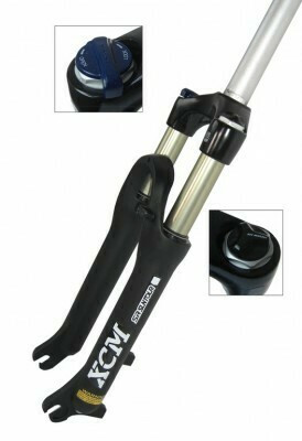 Furca telescopica SR SF18 XCM JR-Air-SL-HLO 20'X 2.2 MATBLACK 1.1/8' SL 255MM A-HEAD