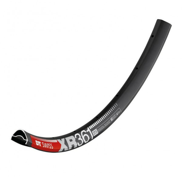 Janta DT Swiss XR 361 asymmetric 27.5" 584-22.5, 32H, Black