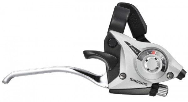 Maneta schimbator/frana Shimano ST-EF51-9R-4A, Dreapta 9v, cablu 2050mm, 4 degete, V-Brake