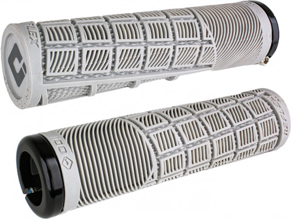 Mansoane ODI Griffe Reflex XL v2.1 Lock-On gri, 135mm lock-on negru