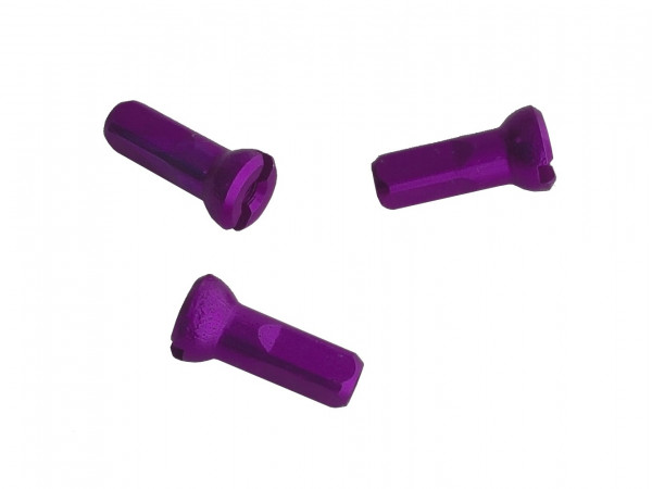 Niplu spita Sapim aluminiu 12mm polyax mov
