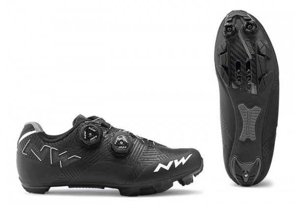 Pantofi Northwave MTB Rebel WMN dama negru/alb