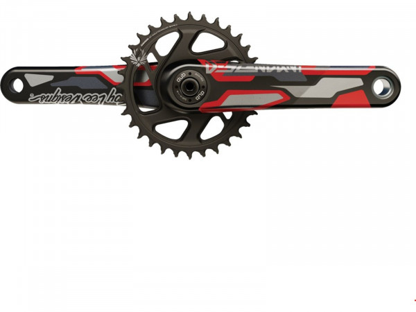 Pedalier TRUVATIV Descendant CoLab Troy Lee Designs Eagle Downhill DUB73 12s 165 w