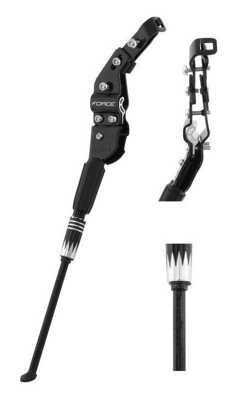 Picior sprijin Force Neo 24-28" Al negru