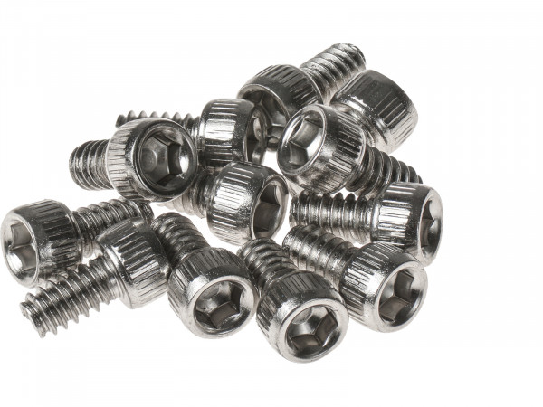 Pini pentru pedale REVERSE Stahl US, Small 9 mm Escape Pro+Black ONE+Base (Silver) 12 buc