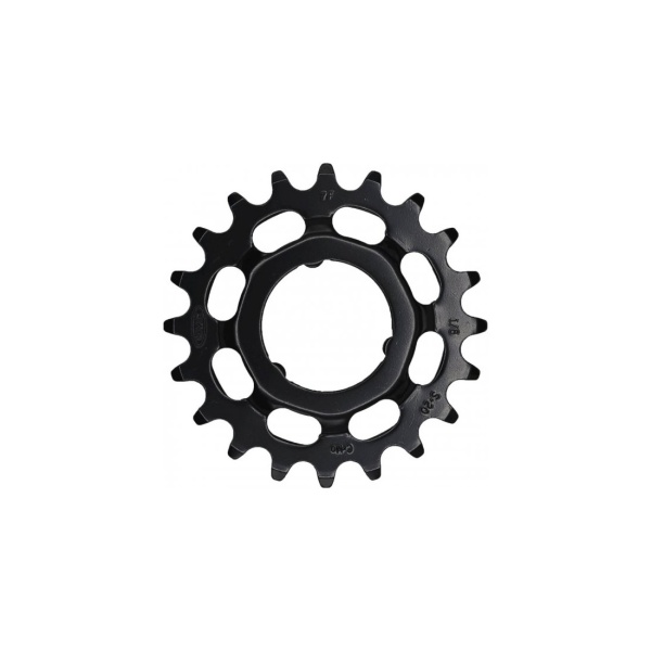 Pinion KMC pentru Shimano Cr-Mo Negru 21T 1/8