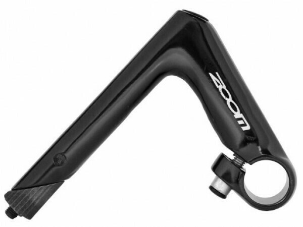 Pipa cursiera Zoom, aluminiu 100mm neagra 22,2/25,4, L150mm