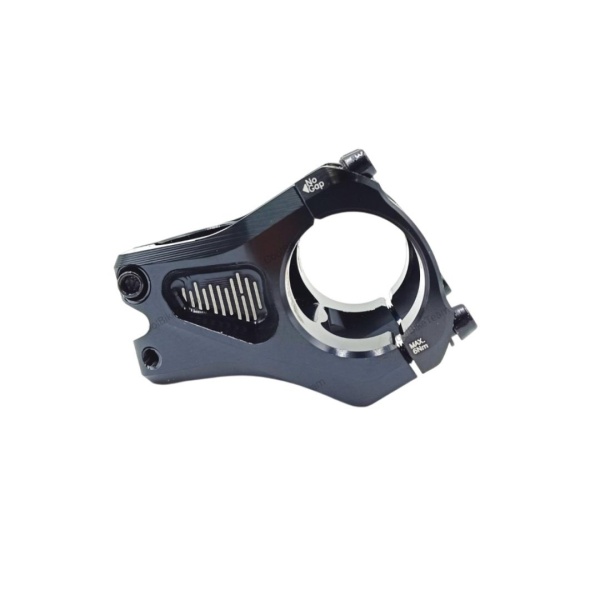 Pipa Funn Equalizer, Alu.6061- Full CNC, 31,8mm, rise/ridicare 0, 1-1/8, Ext:42mm, corp negru /clema neagra, AM