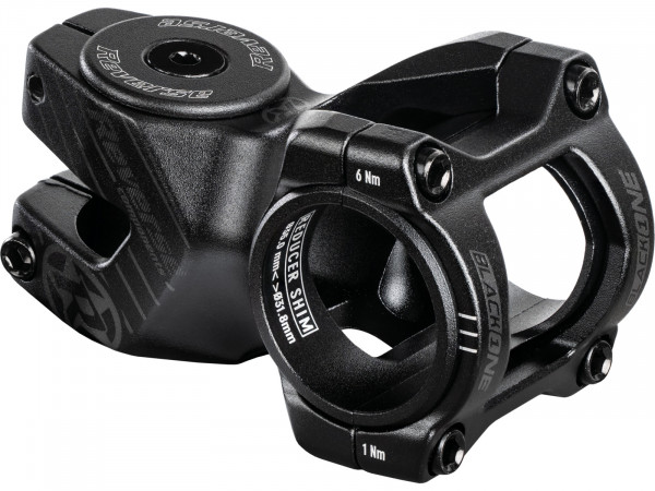 Pipa REVERSE Vorbau Black-ONE D-2 50mm 31,8 & 35mm black inkl. Top Cap, Schraube, Kralle