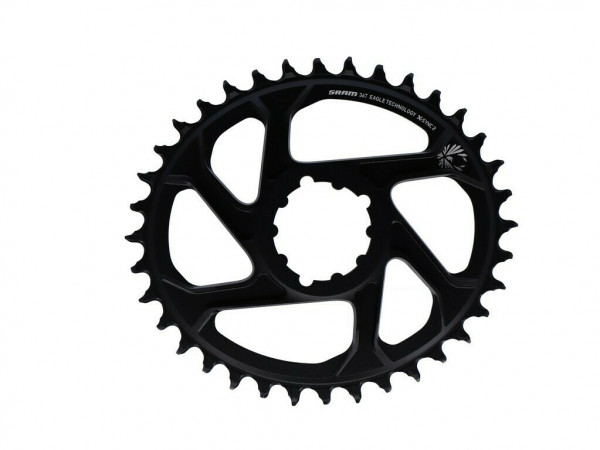 Placa pedalier Sram X-Sync 2 Eagle B 12V, 32T, negru, aluminiu, offset 3mm, DM