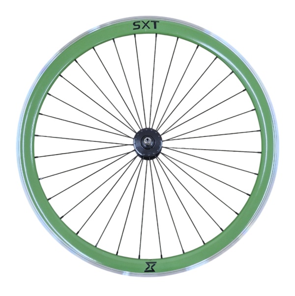 Roata Fata Single Speed/Fixie SXT 700-32H 40 mm Verde