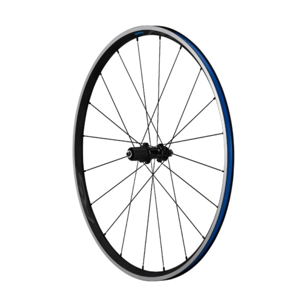 ROATA SHIMANO WH-RS300, SPATE, 20H, PT. 10/11 VIT., OLD: 130MM, R-QR: 163MM, CLINCHER, NEGRU, CU RIM TAPE