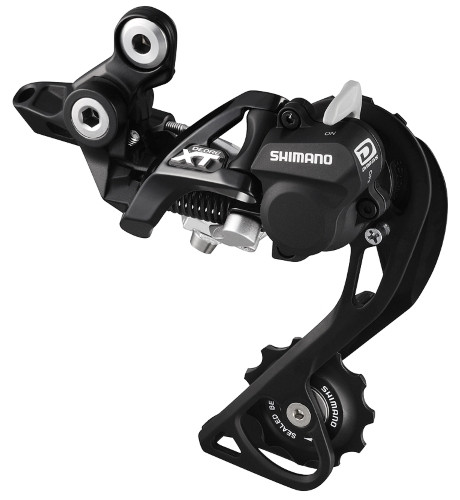 Schimbator spate Shimano Deore XT RD-M786-GS 10v TOP-NORMAL shadow plus prindere directa (compatibil direct mount) negru