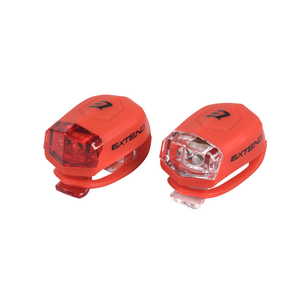 Set lumini cu baterii Extend Froggies rosu