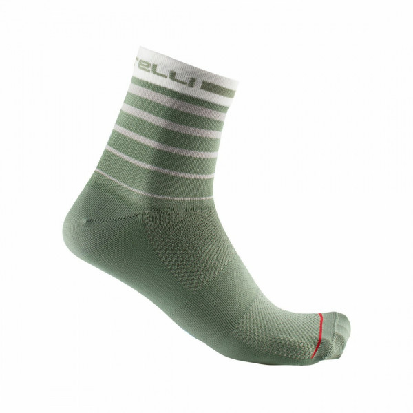 Sosete Castelli Speed Strada 12 Vernil/Gri/Alb