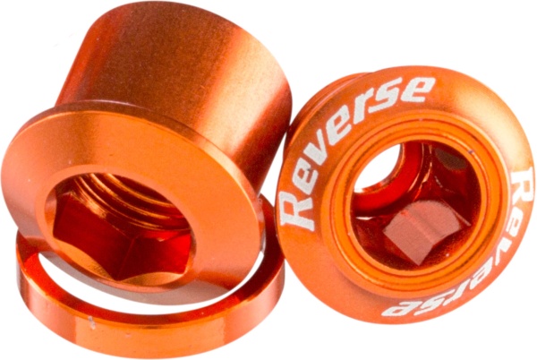 Șurub pentru foaie angrenaj Reverse Chainring Bolt, Portocaliu