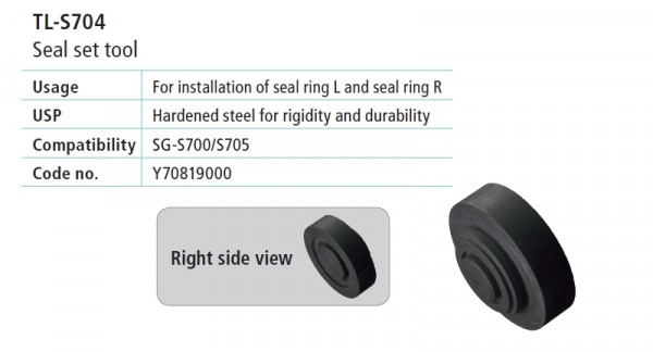 TL-S704 scula pentru instalarea garniturilor Shimano
