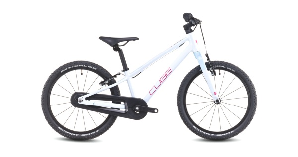 Bicicleta Copii CUBE, Numove 180, ALB/ROZ - 18"