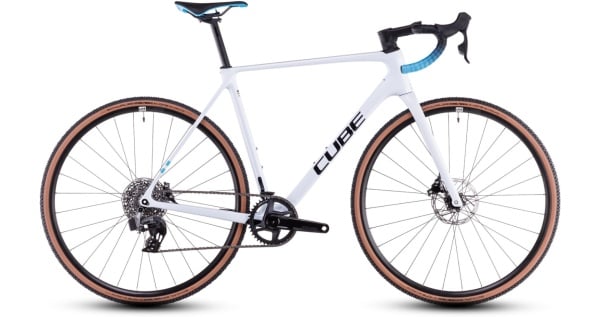 Bicicleta CUBE cross race C:62 RACE PolarWhite BLUE, 2025 - 28"