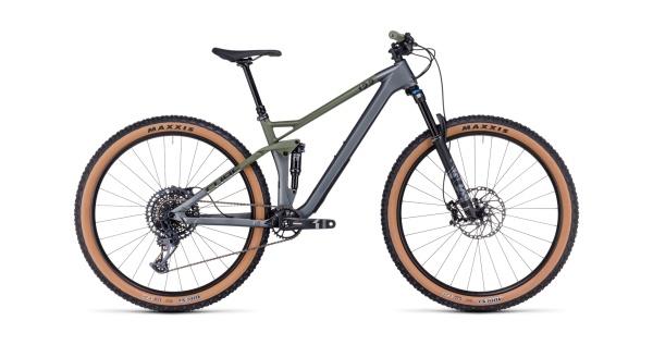 Bicicleta Cube Stereo One22 HPC TM Flashgrey Olive 2024